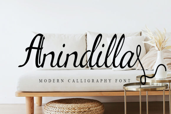 Anindilla: A Delicate Handwritten Font