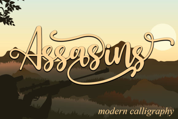 Assasins: A Handwritten Font for Web Design