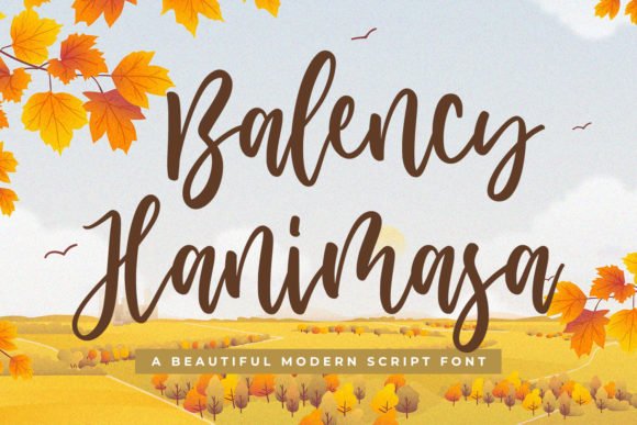 Balance Hanimasa: A Font for Creative Campaigns