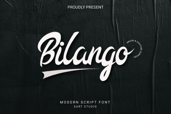 Bilango: A Script Font for Modern Campaigns