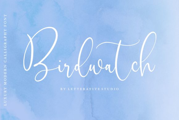 Birdwatch: A Luxurious Handwritten Font