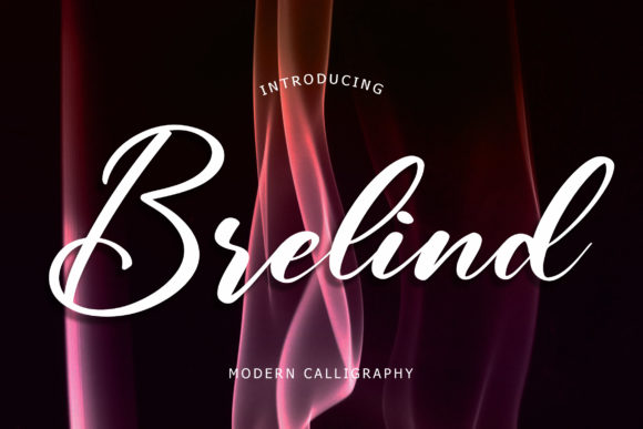 Brelind: Elegant Script Font for Web Design