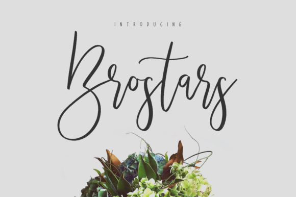 Brostars: A Font for Stronger Campaigns