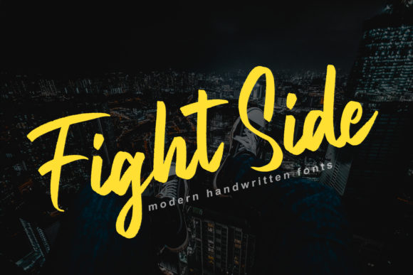 Fight Side Font: Bold & Beautiful