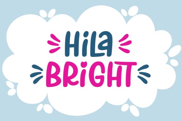 Hila Bright Font: Fun & Functional