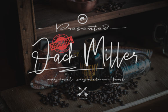 Jack Miller Font for Web Design