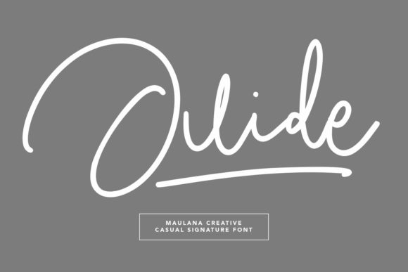 Juide: A Stylish Handwritten Font