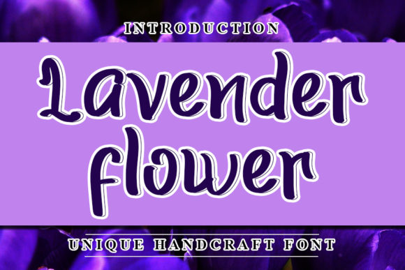 Lavender Flower: A Stylish Script for Creative Projects