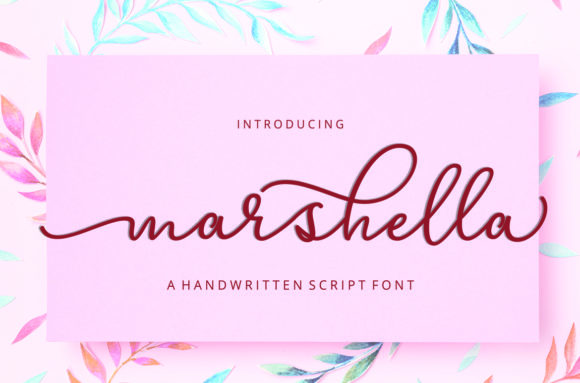 Marshella: A Fresh Script Font for Web Design