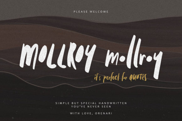 Mollroy: A Sweet Script for Branding