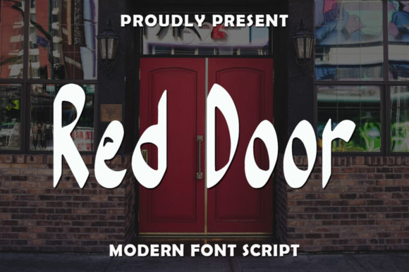Red Door Font: Bold & Handwritten