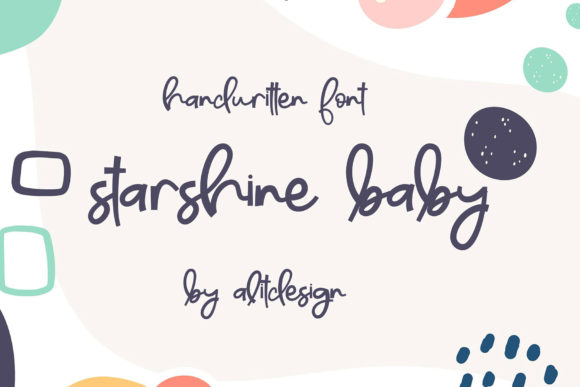 Starshine Baby: A Sweet Handwritten Font