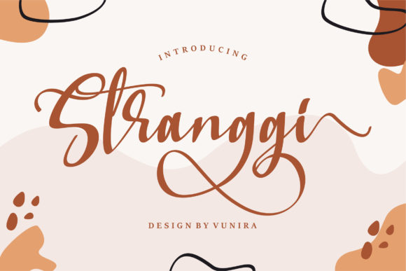 Stranggi: A Font That Speaks