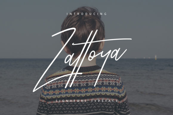 Zattoya: A Timeless Handwritten Font